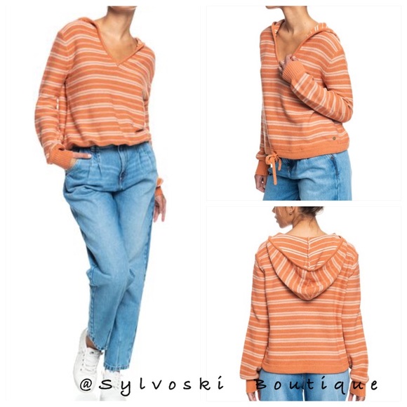 🔥ROXY Turning Out Hooded Sweater NWT - Picture 6 of 8